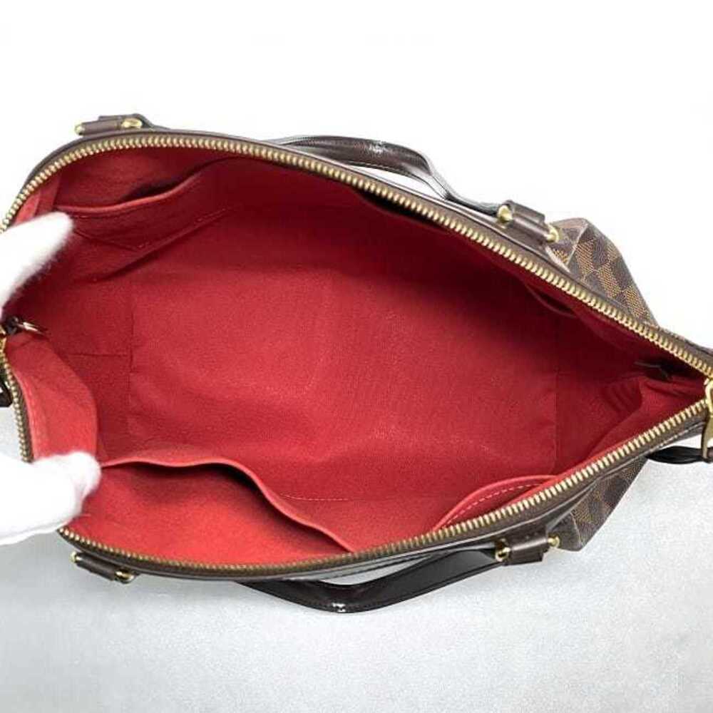 LOUIS VUITTON Authentic Brown Damier Canvas Tote Bag - Picture 8 of 11